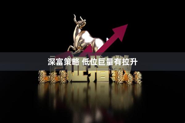 深富策略 低位巨量有拉升